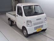 It is a picture of the white suzuki carry  in 2007,First Photo Stock No.Y014318