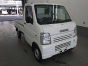 It is a picture of the white suzuki carry  in 2008,First Photo Stock No.Y014512
