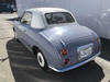 It is a picture of the blue nissan figaro open top in 1991,Sub Photo 9 Stock No.Y014586