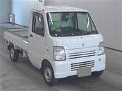 It is a picture of the white suzuki carry  in 2010,First Photo Stock No.Y014618