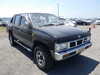 It is a picture of the black 2 nissan datsun truck in 1993,Sub Photo 0 Stock No.Y016439