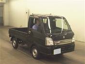 It is a picture of the black suzuki carry  in 2017,First Photo Stock No.Y016532