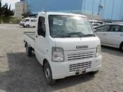 It is a picture of the white suzuki carry  truck in 2008,First Photo Stock No.Y016535