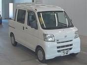 It is a picture of the white daihatsu hijet  deck van in 2008,First Photo Stock No.Y016748