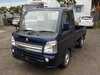 It is a picture of the blue suzuki carry truck in 2017,Sub Photo 1 Stock No.Y017084