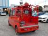 It is a picture of the red daihatsu hijet fire truck in 2006,Sub Photo 3 Stock No.Y017601