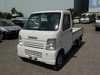 It is a picture of the white suzuki carry truck in 2007,Sub Photo 1 Stock No.Y018682