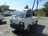 It is a picture of the white mitsubishi minicab truck in 1994,Sub Photo 1 Stock No.Y019004