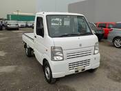 It is a picture of the white suzuki carry truck in 2013,First Photo Stock No.Y020637