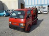 It is a picture of the red daihatsu hijet  fire truck in 1997,Sub Photo 1 Stock No.Y021042