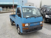 It is a picture of the blue daihatsu hijet truck in 1997,First Photo Stock No.Y021506
