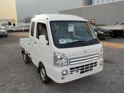 It is a picture of the white suzuki carry jumbo in 2018,First Photo Stock No.Y021659
