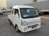 It is a picture of the white suzuki carry jumbo in 2018,Sub Photo 0 Stock No.Y021659