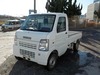 It is a picture of the white suzuki carry  truck in 2003,Sub Photo 1 Stock No.Y021737