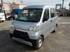 It is a picture of the silver daihatsu hijet deck van in 2018,Sub Photo 1 Stock No.Y021800