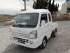 It is a picture of the white suzuki carry jumbo in 2018,Sub Photo 1 Stock No.Y021880