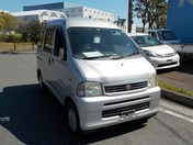 It is a picture of the silver daihatsu hijet deck van in 2003,First Photo Stock No.Y022454