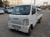 It is a picture of the white suzuki carry  truck in 2003,Sub Photo 1 Stock No.Y022580