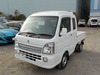 It is a picture of the white suzuki carry jumbo in 2018,Sub Photo 1 Stock No.Y022965