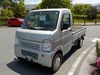 It is a picture of the silver suzuki carry truck in 2011,Sub Photo 1 Stock No.Y023871