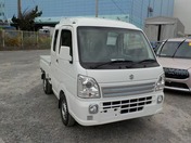 It is a picture of the white suzuki carry jumbo in 2018,First Photo Stock No.Y024202