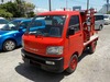 It is a picture of the red daihatsu hijet fire truck in 1999,Sub Photo 1 Stock No.Y024206