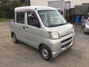 It is a picture of the silver daihatsu hijet deck van in 2005,First Photo Stock No.Y024490