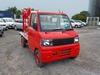It is a picture of the red mitsubishi minicab  fire truck in 2002,Sub Photo 0 Stock No.Y024505