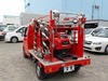It is a picture of the red suzuki carry fire truck in 2005,Sub Photo 3 Stock No.Y024591