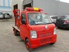 It is a picture of the red suzuki carry fire truck in 2005,Sub Photo 0 Stock No.Y024591
