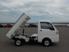 It is a picture of the white daihatsu hijet dump in 2019,Sub Photo 0 Stock No.Y024875