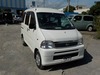 It is a picture of the white daihatsu hijet passenger van in 2003,Sub Photo 0 Stock No.Y026179