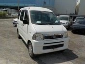 It is a picture of the white daihatsu hijet passenger van in 2003,First Photo Stock No.Y026266