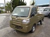 It is a picture of the green daihatsu hijet truck in 2018,Sub Photo 1 Stock No.Y026485