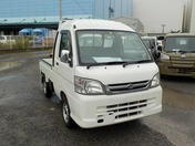 It is a picture of the white daihatsu hijet jumbo in 2008,First Photo Stock No.Y026639
