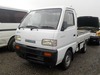 It is a picture of the white suzuki carry truck in 1991,Sub Photo 1 Stock No.Y026838
