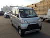 It is a picture of the silver daihatsu hijet deck van in 2018,Sub Photo 0 Stock No.Y027499