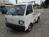 It is a picture of the white mitsubishi minicab truck in 1993,Sub Photo 1 Stock No.Y027689