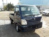 It is a picture of the navy blue m suzuki carry truck in 2018,Sub Photo 0 Stock No.Y027797