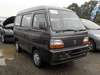It is a picture of the gunmetal honda acty passenger van in 1995,Sub Photo 0 Stock No.Y028340