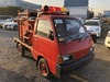 It is a picture of the red daihatsu hijet fire truck  fire truck in 1990,Sub Photo 0 Stock No.Y028550