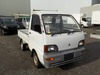 It is a picture of the white mitsubishi minicab truck in 1995,Sub Photo 0 Stock No.Y028762