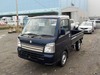 It is a picture of the navy blue suzuki carry truck in 2019,Sub Photo 1 Stock No.Y028791