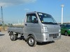 It is a picture of the silver suzuki carry  truck in 2019,Sub Photo 0 Stock No.Y029181