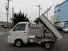 It is a picture of the white daihatsu hijet scissors dump in 2007,Sub Photo 7 Stock No.Y029341