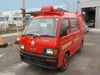 It is a picture of the red daihatsu hijet deck van in 1998,Sub Photo 2 Stock No.Y029617