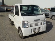 It is a picture of the white suzuki carry truck in 2008,First Photo Stock No.Y029749