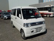 It is a picture of the white mitsubishi minicab passenger van in 2014,First Photo Stock No.Y030490