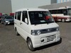 It is a picture of the white mitsubishi minicab passenger van in 2014,Sub Photo 0 Stock No.Y030490