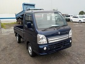 It is a picture of the blue suzuki carry truck in 2019,First Photo Stock No.Y032053
